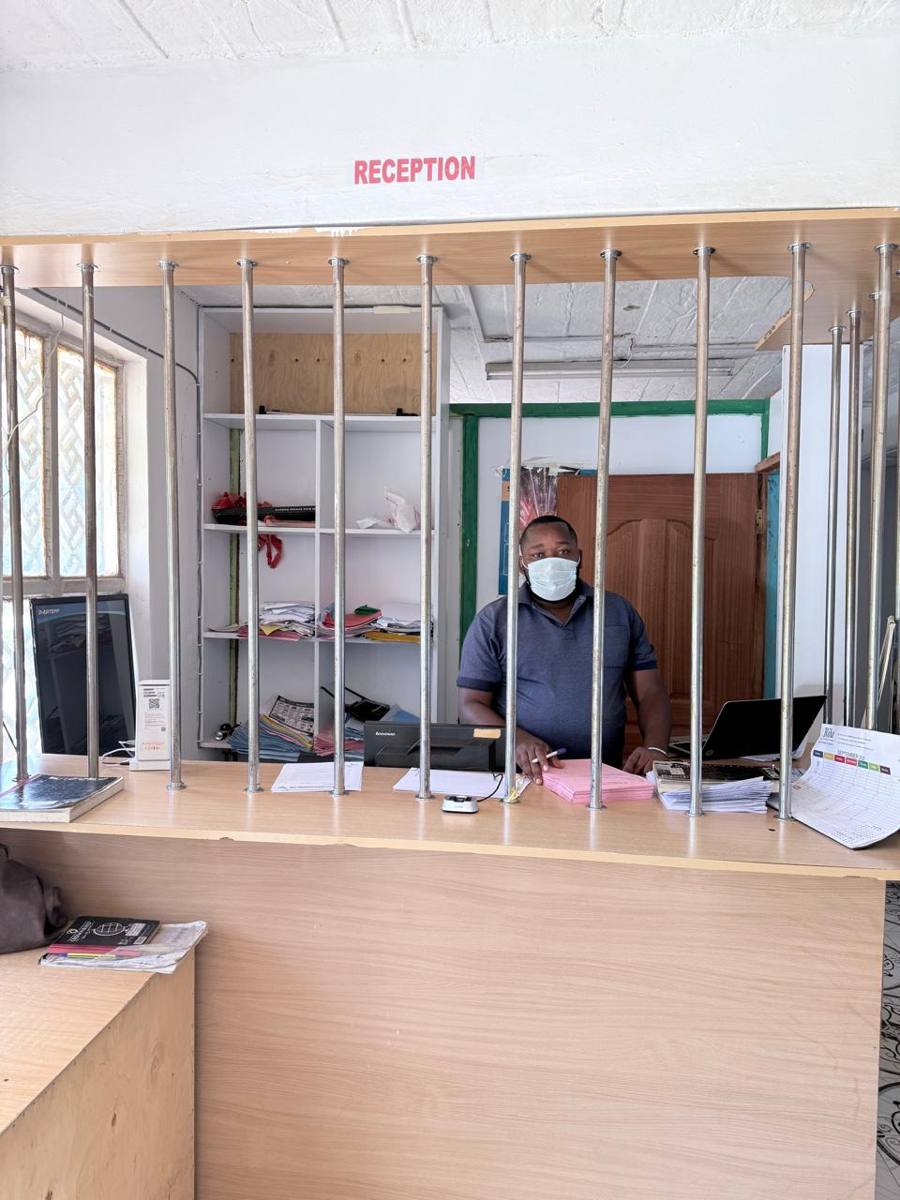 Hospital reception